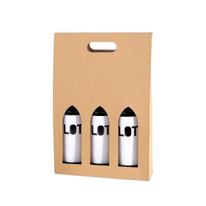 Estuche de carton 2 botellas