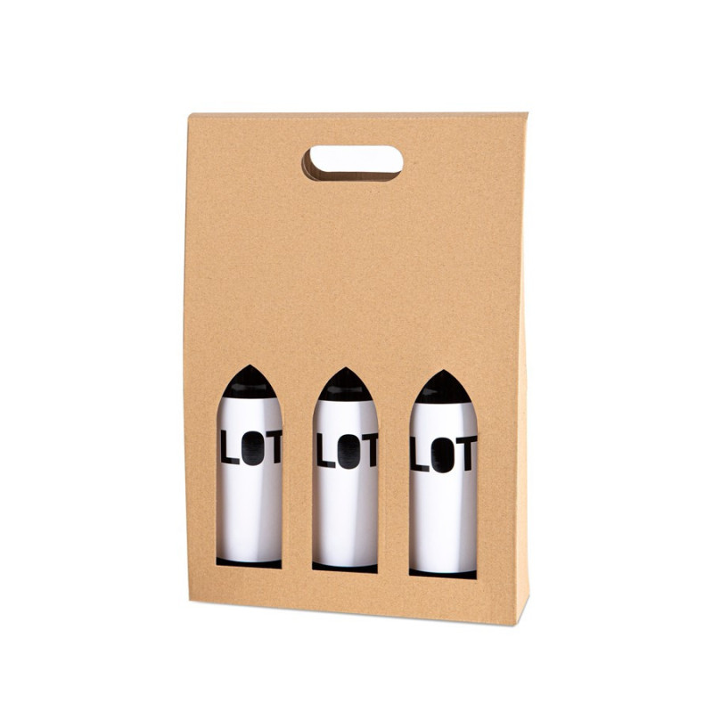 Estuche de carton 2 botellas