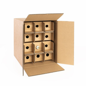 Caja de cartón simple 300x300x300mm