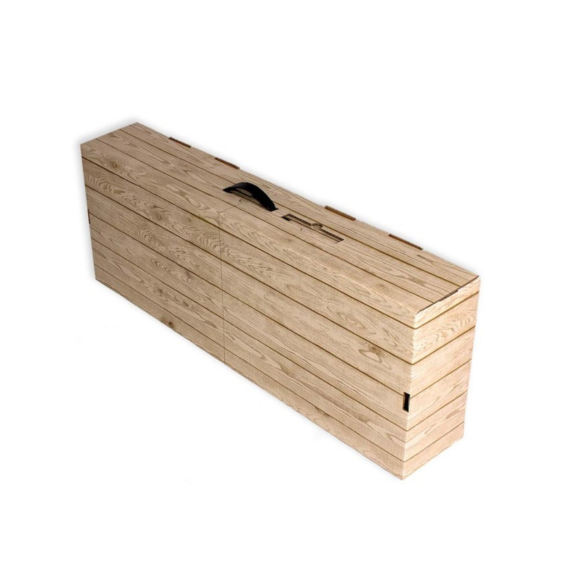 Caja jamonera 809x209x141mm