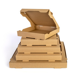 Caja para pizza  320x320x40 mm