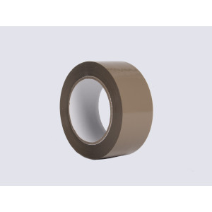 Polipropileno marron con adhesivo caucho natural 48mmx132m