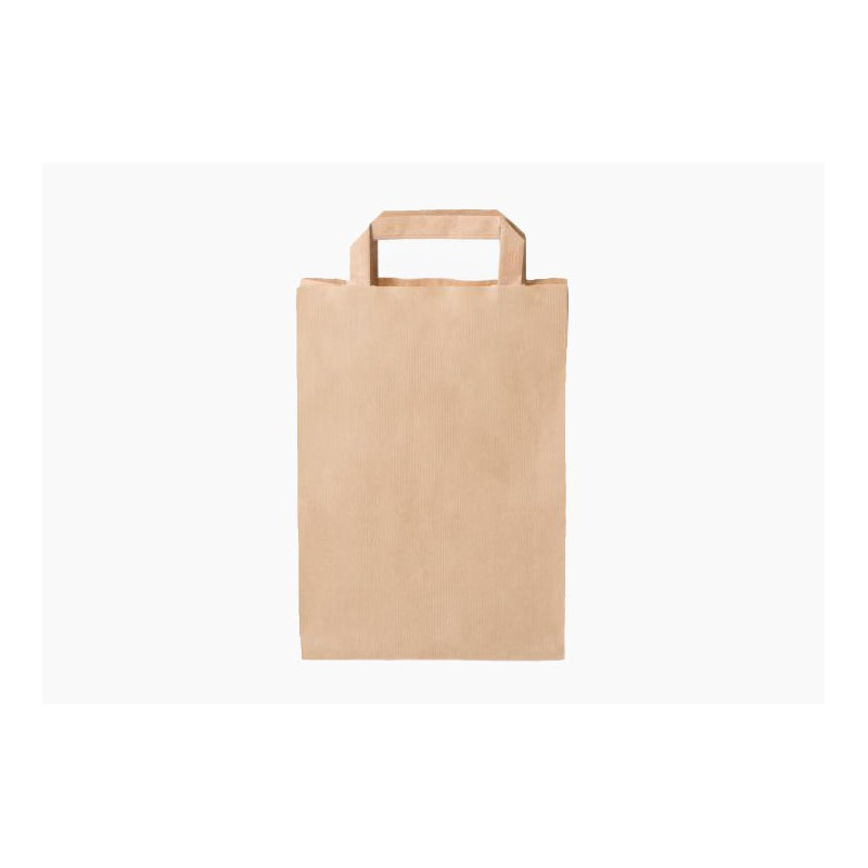 Bolsa kraft 22+11x32