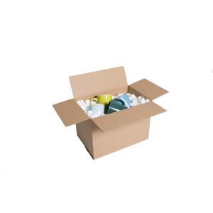 Caja de cartón simple 230x190x160mm