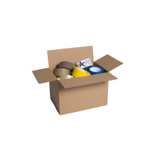 Caja de cartón simple 400x400x250mm