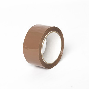 Polipropileno marron con adhesivo caucho natural 48mmx132m