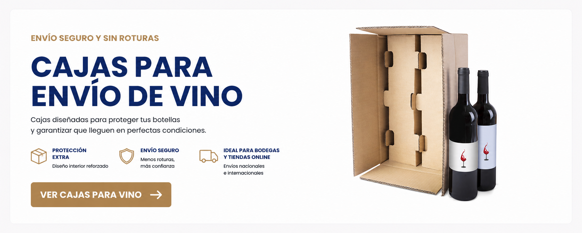 Cajas vino